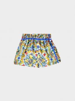 Shorts con stampe 