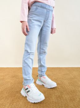 Jeans con elastico