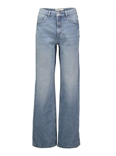 Jeans wide-leg 100% cotone