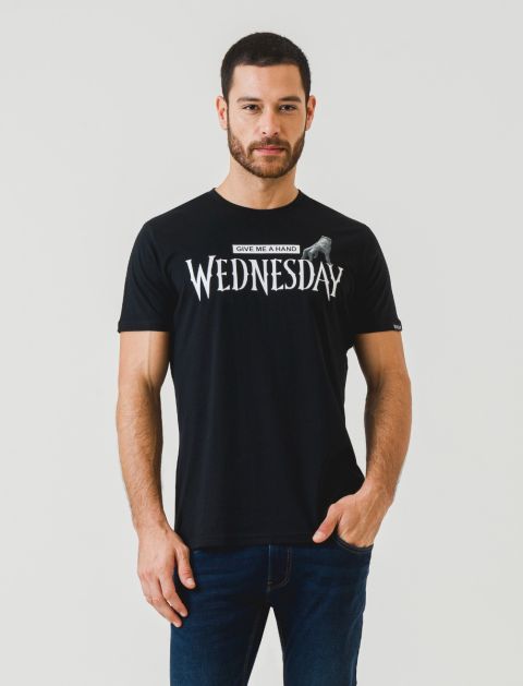 T-Shirt stampa Wednesday