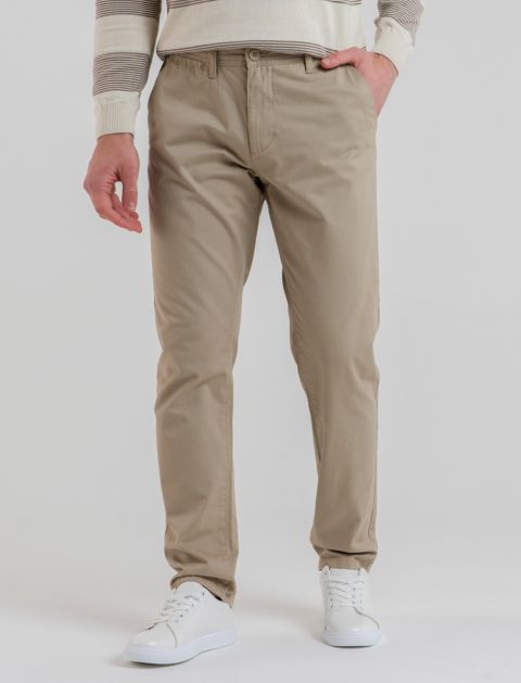 Pantaloni chino in cotone