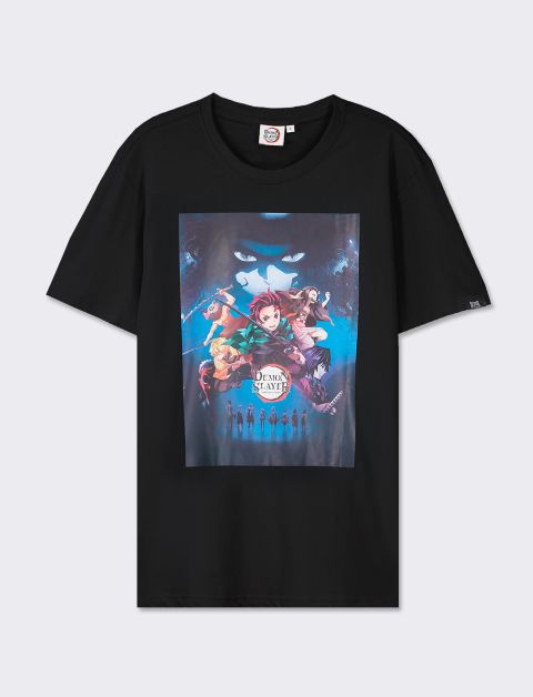 T-Shirt stampa Demon Slayer