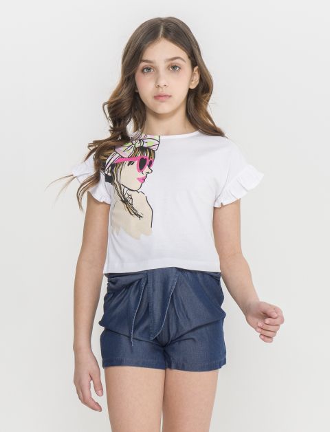 Completo t-shirt + shorts